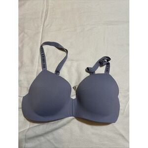 Victoria's Secret T-shirt Lightly Lined Wireless Bra Purple Women's Size 34D